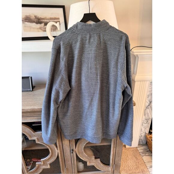 Tuckernuck - Marine Layer NWT Men’s Clayton Textured Pullover in India Ink Size - Picture 6 of 8